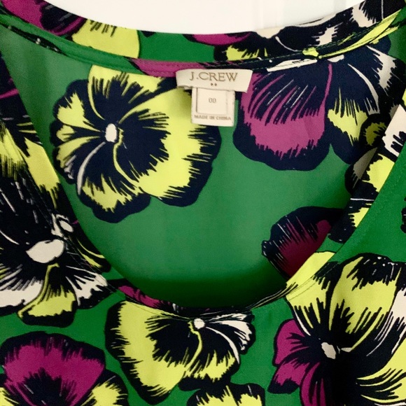 J. Crew Floral Blouse - Picture 2 of 3